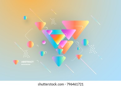 Abstract Creative Colorful Vector Background