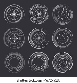Abstract creative concep technology.set  of vector