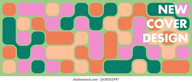 Abstract creative concept background with geometric pattern. Trendy art minimalist design for poster, banner, cover design, social media, catalog, sales, label, ads. Modern template.