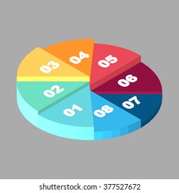 Abstract Creative concept background. Infographic design template. Business concept. Vector illustration EPS 10 for your design.
