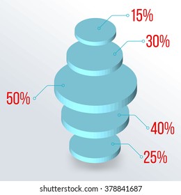 Abstract Creative concept background. Infographic design template. Business concept. Vector illustration EPS 10 for your design.