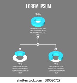Abstract Creative concept background. Infographic design template. Business concept. Vector illustration EPS 10 for your design