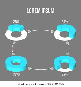 Abstract Creative concept background. Infographic design template. Business concept. Vector illustration EPS 10 for your design