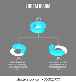 Abstract Creative concept background. Infographic design template. Business concept. Vector illustration EPS 10 for your design