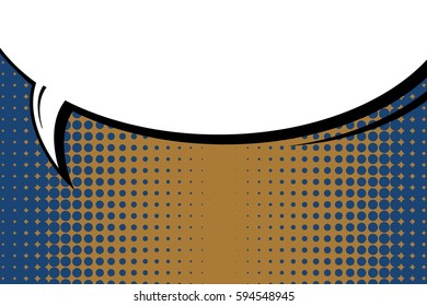 Abstract creative concept comic pop art style blank, layout template with clouds beams and isolated dots background. For sale banner, empty speech bubble set, vector illustration halftone book design