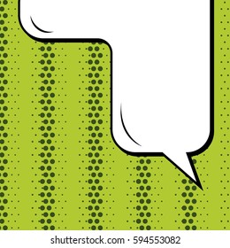 Abstract creative concept comic pop art style blank, layout template with clouds beams and isolated dots background. For sale banner, empty speech bubble set, vector illustration halftone book design