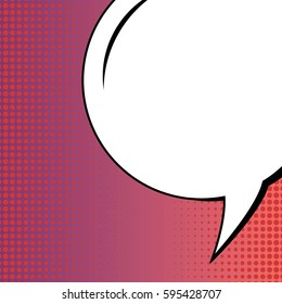 Abstract creative concept comic pop art style blank, layout template with clouds beams and isolated dots background. For sale banner, empty speech bubble set, vector illustration halftone book design