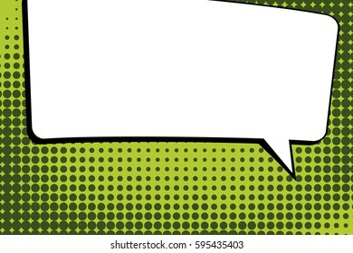 Abstract creative concept comic pop art style blank, layout template with clouds beams and isolated dots background. For sale banner, empty speech bubble set, vector illustration halftone book design