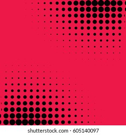 Abstract creative concept comic pop art style blank, layout template with clouds beams and isolated dots background. For sale banner, empty speech bubble set, vector illustration halftone book design