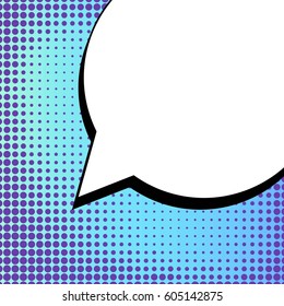 Abstract creative concept comic pop art style blank, layout template with clouds beams and isolated dots background. For sale banner, empty speech bubble set, vector illustration halftone book design