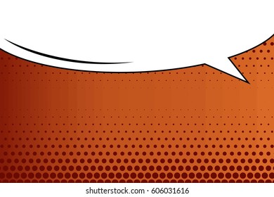 Abstract creative concept comic pop art style blank, layout template with clouds beams and isolated dots background. For sale banner, empty speech bubble set, vector illustration halftone book design