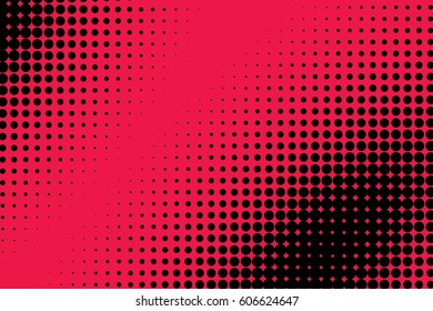 Abstract creative concept comic pop art style blank, layout template with clouds beams and isolated dots background. For sale banner, empty speech bubble set, vector illustration halftone book design