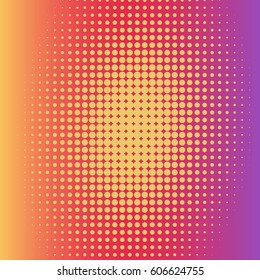 Abstract creative concept comic pop art style blank, layout template with clouds beams and isolated dots background. For sale banner, empty speech bubble set, vector illustration halftone book design