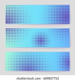 Abstract creative concept comic pop art style blank, layout template with clouds beams and isolated dots background. For sale banner, empty speech bubble set, vector illustration halftone book design
