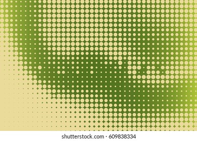 Abstract creative concept comic pop art style blank, layout template with clouds beams and isolated dots background. For sale banner, empty speech bubble set, vector illustration halftone book design