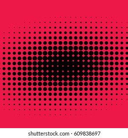 Abstract creative concept comic pop art style blank, layout template with clouds beams and isolated dots background. For sale banner, empty speech bubble set, vector illustration halftone book design