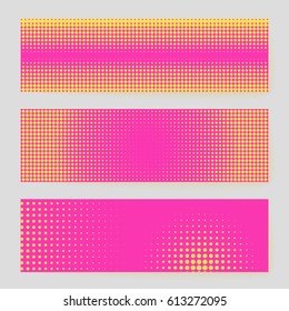 Abstract creative concept comic pop art style blank, layout template with clouds beams and isolated dots background. For sale banner, empty speech bubble set, vector illustration halftone book design
