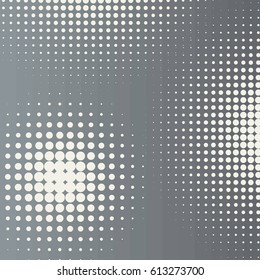 Abstract creative concept comic pop art style blank, layout template with clouds beams and isolated dots background. For sale banner, empty speech bubble set, vector illustration halftone book design