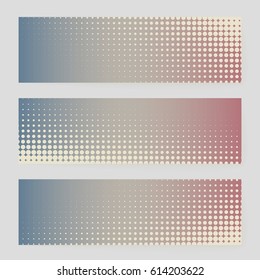 Abstract creative concept comic pop art style blank, layout template with clouds beams and isolated dots background. For sale banner, empty speech bubble set, vector illustration halftone book design