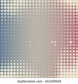 Abstract creative concept comic pop art style blank, layout template with clouds beams and isolated dots background. For sale banner, empty speech bubble set, vector illustration halftone book design