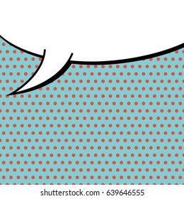 Abstract creative concept comic pop art style blank, layout template with clouds beams and isolated dots background. For sale banner, empty speech bubble set, vector illustration halftone book design