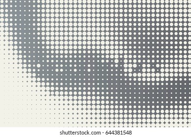 Abstract creative concept comic pop art style blank, layout template with clouds beams and isolated dots background. For sale banner, empty speech bubble set, vector illustration halftone book design