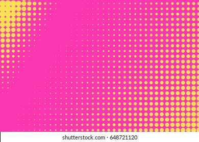 Abstract creative concept comic pop art style blank, layout template with clouds beams and isolated dots background. For sale banner, empty speech bubble set, vector illustration halftone book design