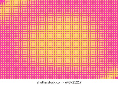 Abstract creative concept comic pop art style blank, layout template with clouds beams and isolated dots background. For sale banner, empty speech bubble set, vector illustration halftone book design