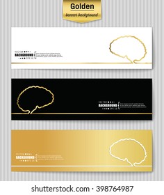 Abstract creative concept gold vector background for web app, illustration template design, business infographic, page, brochure, banner, presentation, poster, brochure, booklet, document, layout.