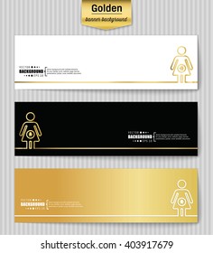 Abstract Creative concept gold vector background for Web and Mobile Applications, Illustration template design, business infographic, page, brochure, banner, presentation, poster, booklet, document.