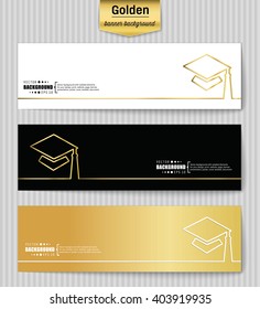 Abstract Creative concept gold vector background for Web and Mobile Applications, Illustration template design, business infographic, page, brochure, banner, presentation, poster, booklet, document.