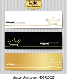 Abstract Creative concept gold vector background for Web and Mobile Applications, Illustration template design, business infographic, page, brochure, banner, presentation, poster, booklet, document.