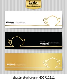 Abstract Creative concept gold vector background for Web and Mobile Applications, Illustration template design, business infographic, page, brochure, banner, presentation, poster, booklet, document.