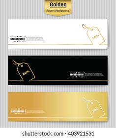 Abstract Creative concept gold vector background for Web and Mobile Applications, Illustration template design, business infographic, page, brochure, banner, presentation, poster, booklet, document.