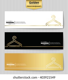 Abstract Creative concept gold vector background for Web and Mobile Applications, Illustration template design, business infographic, page, brochure, banner, presentation, poster, booklet, document.