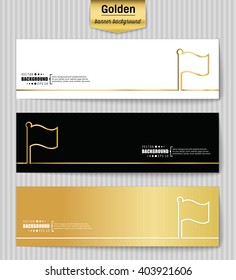 Abstract Creative concept gold vector background for Web and Mobile Applications, Illustration template design, business infographic, page, brochure, banner, presentation, poster, booklet, document.