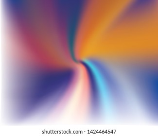 Abstract creative concept  multicolored blurred backdrop. Smooth blend banner template. For Web and Mobile Applications, social media, modern decoration Vector illustration.