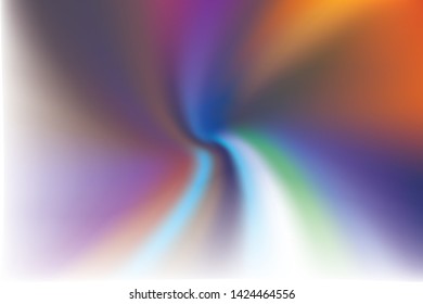 Abstract creative concept  multicolored blurred backdrop. Smooth blend banner template. For Web and Mobile Applications, social media, modern decoration Vector illustration.