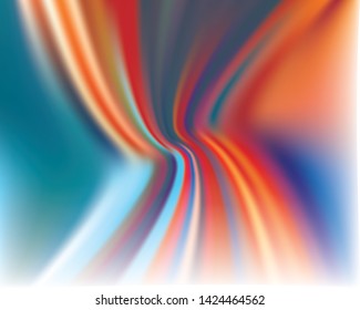 Abstract creative concept  multicolored blurred backdrop. Smooth blend banner template. For Web and Mobile Applications, social media, modern decoration Vector illustration.