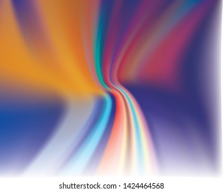 Abstract creative concept  multicolored blurred backdrop. Smooth blend banner template. For Web and Mobile Applications, social media, modern decoration Vector illustration.