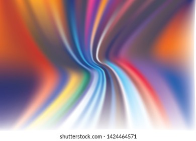 Abstract creative concept  multicolored blurred backdrop. Smooth blend banner template. For Web and Mobile Applications, social media, modern decoration Vector illustration.