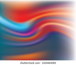 Abstract creative concept  multicolored blurred backdrop. Smooth blend banner template. For Web and Mobile Applications, social media, modern decoration Vector illustration.