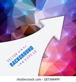 Abstract Creative concept vector background for Web and Mobile Applications, Illustration template design, business infographic, page, brochure, banner, presentation, poster, cover, booklet, document.