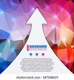 Abstract Creative concept vector background for Web and Mobile Applications, Illustration template design, business infographic, page, brochure, banner, presentation, poster, cover, booklet, document.