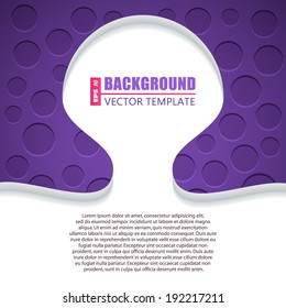Abstract Creative concept vector background for Web and Mobile Applications, Illustration template design, business infographic, page, brochure, banner, presentation, poster, cover, booklet, document.