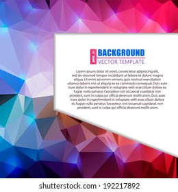 Abstract Creative concept vector background for Web and Mobile Applications, Illustration template design, business infographic, page, brochure, banner, presentation, poster, cover, booklet, document.