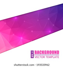 Abstract Creative concept vector background for Web and Mobile Applications, Illustration template design, business infographic, page, brochure, banner, presentation, poster, cover, booklet, document.