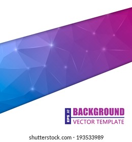 Abstract Creative concept vector background for Web and Mobile Applications, Illustration template design, business infographic, page, brochure, banner, presentation, poster, cover, booklet, document.