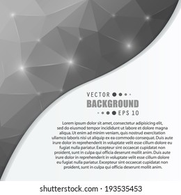 Abstract Creative concept vector background for Web and Mobile Applications, Illustration template design, business infographic, page, brochure, banner, presentation, poster, cover, booklet, document.