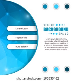 Abstract Creative concept vector background for Web and Mobile Applications, Illustration template design, business infographic, page, brochure, banner, presentation, poster, cover, booklet, document.